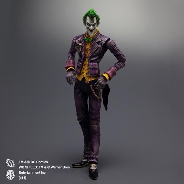 Arkham Asylum THE JOKER Play Arts Kai 9 Action Figure Square Enix 