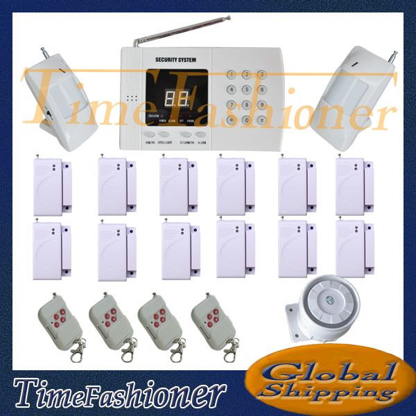 Wireless Home Security System House Alarm Auto Dialer