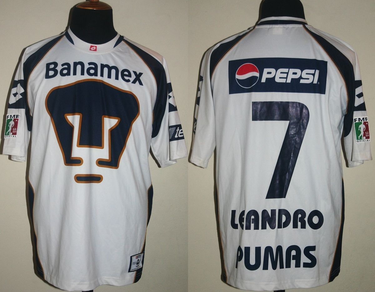 Leandro Augusto Pumas UNAM Mexico Match Worn Shirt Jersey 7 Playera 