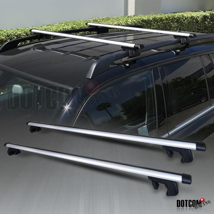 48 AUTO SUV CAR ROOF TOP CROSS BARS LUGGAGE CARGO RACK PAIR