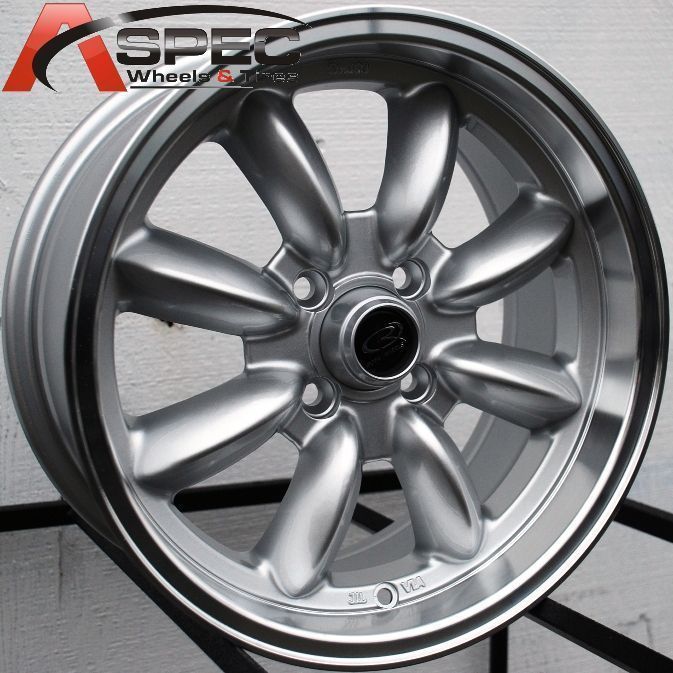 15x7 Rota RB Wheels 4x114 3 Rims ET12MM Fits 4 Lug Cressida AE86 