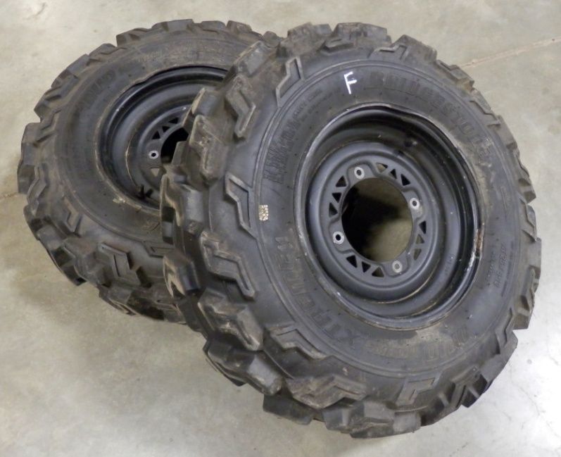    Xplorer 400 Sportsman Xpress Xpedition Magnum ATV Front Wheels Tires