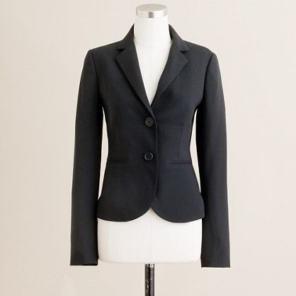 NWT J Crew Aubrey Jacket in Wool Crepe 225 0