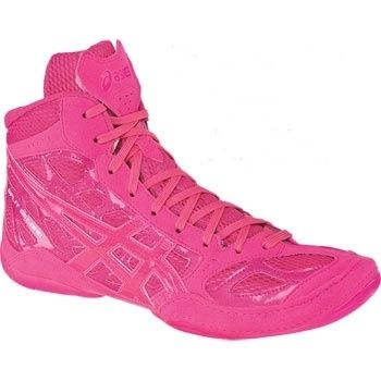 Split Second 9 Asics Wrestling Shoes Pink New in Box J207Y 3335