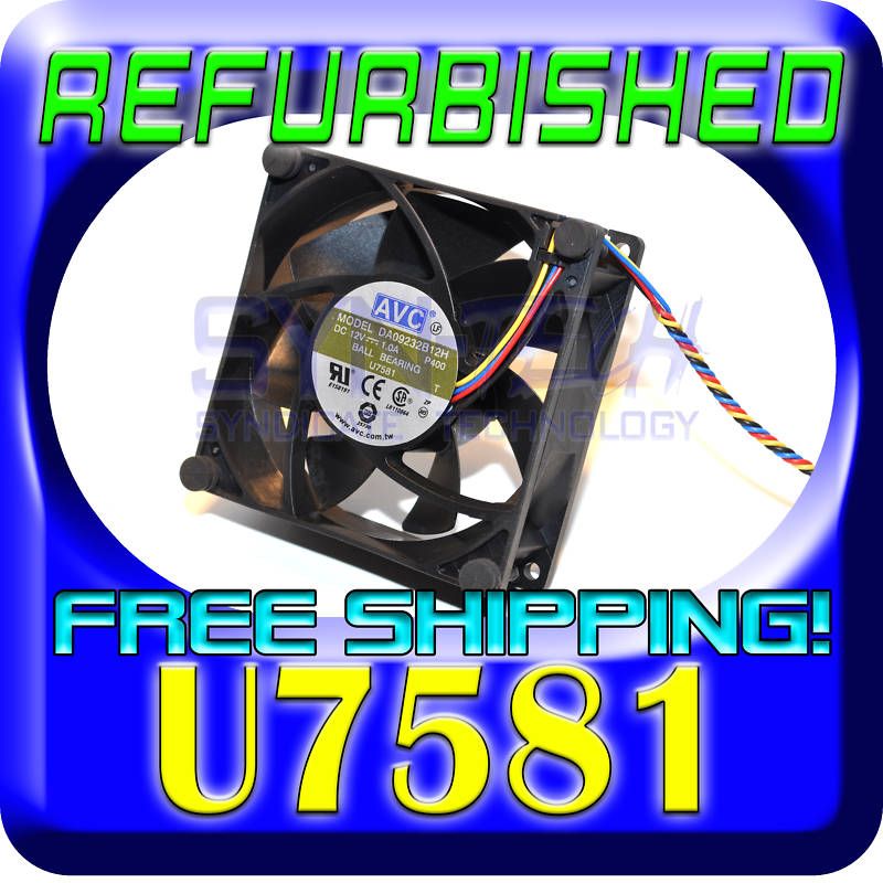 Dell AVC DA09232B12H 92mm x 32mm CPU Cooling Fan U7581