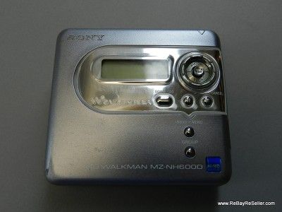 Sony MZ NH600D Hi MD Walkman Portable MiniDisc Player G Protection 6 