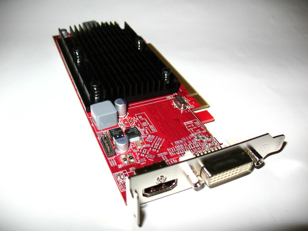 512MB Half Height Low Profile ATI 5450 512MB PCI E x16 Video Graphics 