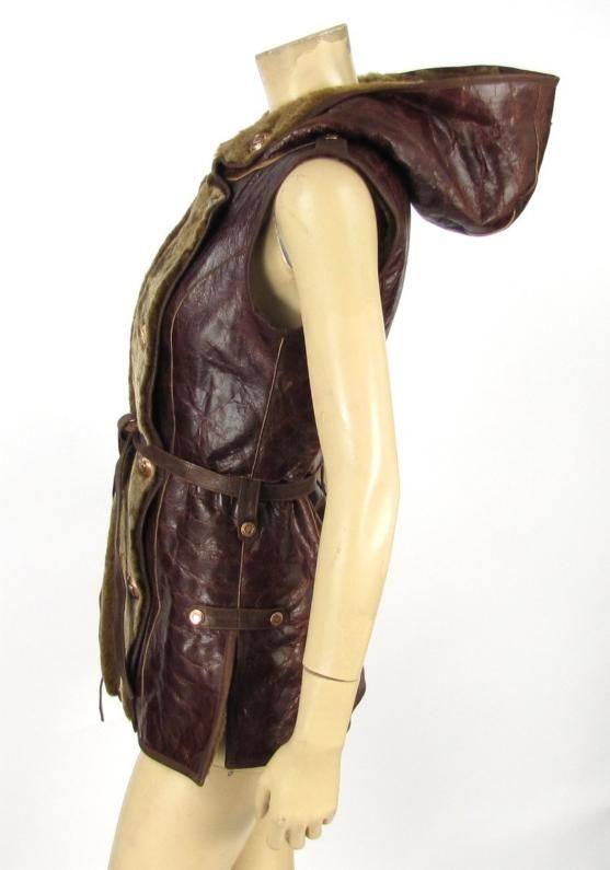 1195 Australia Luxe Collective Hoodie Vest s Sheepskin Shearling 