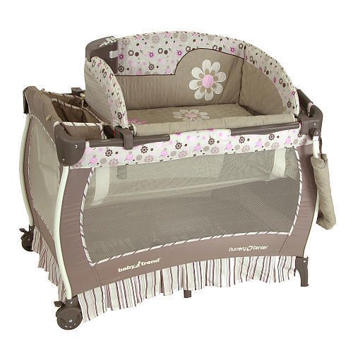 Baby Trend Deluxe Nursery Center Play Yard Gabriella ZMC