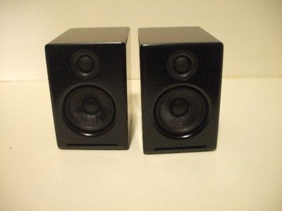 Audioengine A2 Premium Powered Desktop Speakers Pair 2 Way Black A2B 