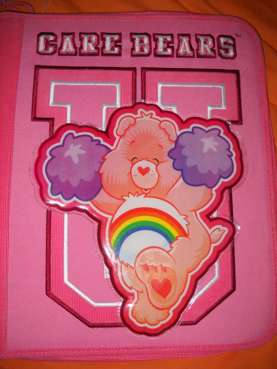 Back to School CARE BEARS BIG Ring Binder Folder Theme Book Girl age 5 