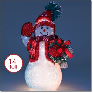 Avon Fiber Optic Snowman New So Cute AC Power Adaptor