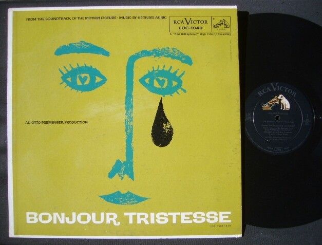 Bonjour Tristesse Georges Auric RCA LP EX