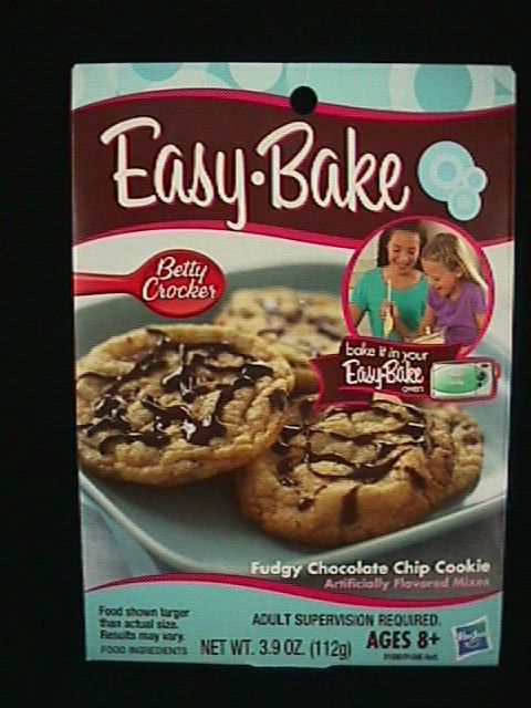 Easy Bake Fudgy Chocolate Chip Cookie Mix Best on  Easy Bake Real 