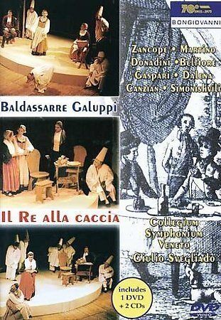 BALDASSARE GALUPPI   IL RE ALL CACCIA / SVEGLIADO, [REGION FREE] NEW 