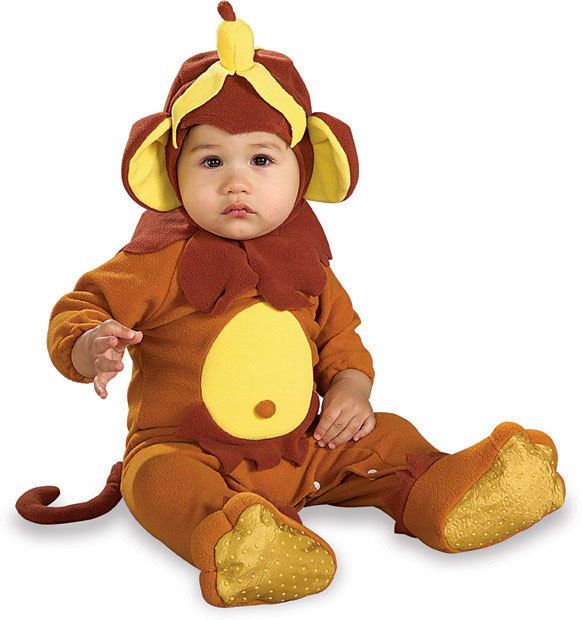 Infant Monkey Cute Baby Animal Halloween Costume 6 12M