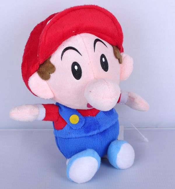Super Mario Brothers 7 inch Plush Toy Baby Mario Stuffed TW1455