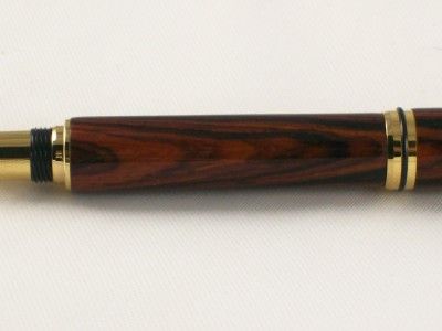 Handmade Cocobolo Baron Fountain Pen