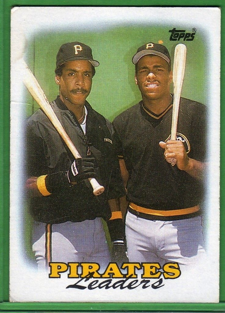 Barry Bonds Bobby Bonilla Topps 1988 231