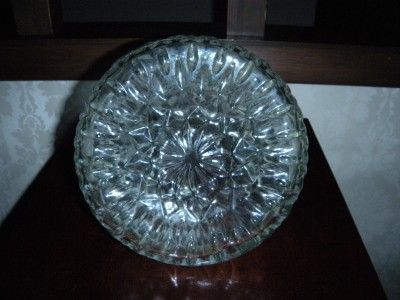 Vintage Glass Wine Decanter Diamond Design Base