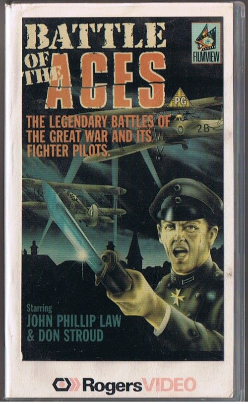 Von Richthofen and Brown Battle of The Aces 1971 Don Stroud VHS Red 