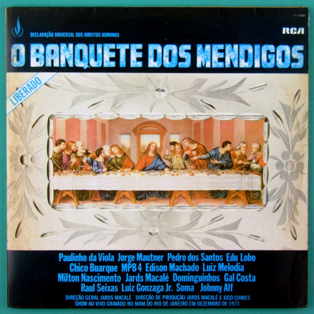 LP O Banquete Dos Mendigos Macale Gal Folk Psych Brazil