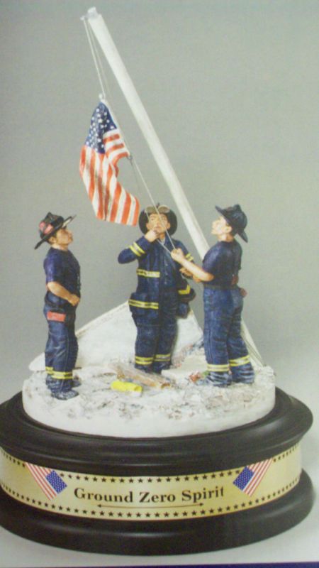 ground zero spirit 9 11 statue mib 1 18th scale