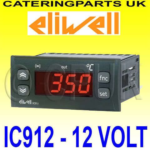 ELIWELL IC912 12V DIGITAL CONTROL PIZZA OVEN THERMOSTAT CONTROLLER 