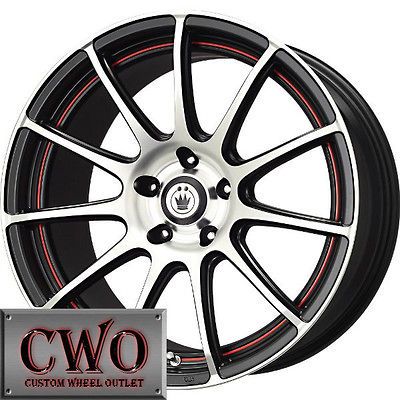 Newly listed 18 Black Konig Zero In Wheels Rims 5x114.3 5 Lug Mazda 3 