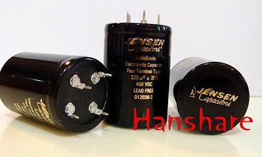 Jensen four terminal type electrolytic capacitor 10000uf 63V