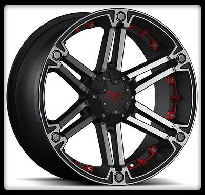 Newly listed 16 X 8 TUFF T01 BLACK RIMS W/ LT285/70/16 NITTO TRAIL 