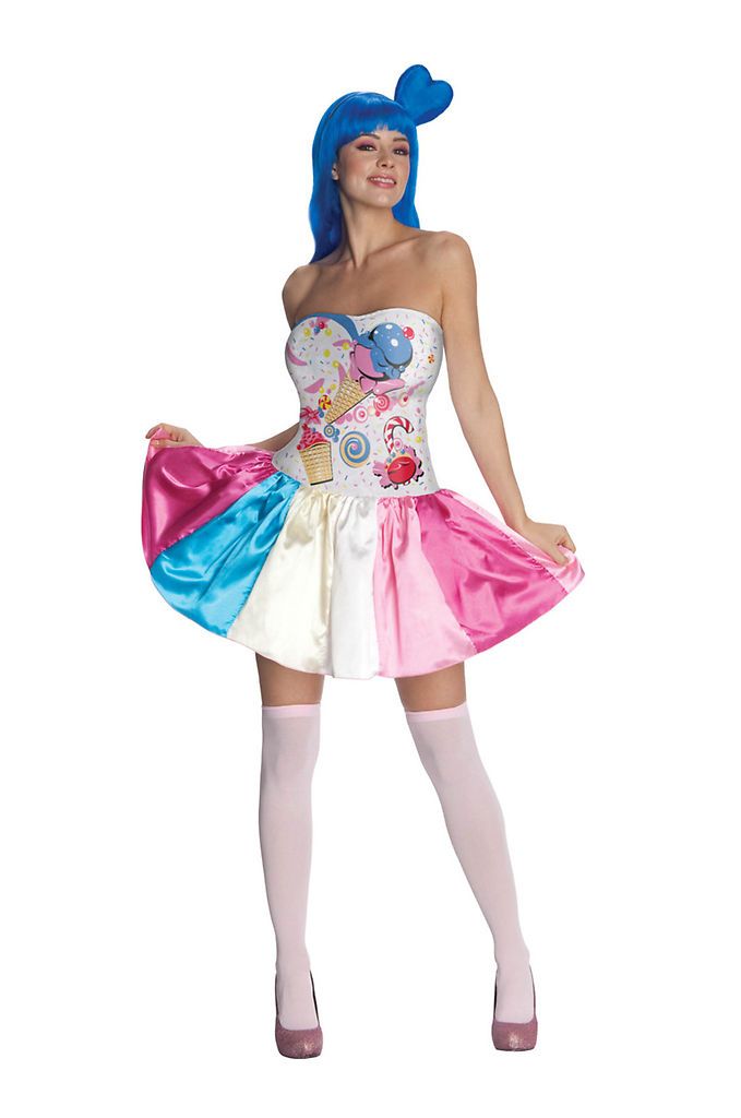 katy perry candy girl adult costume size m medium new