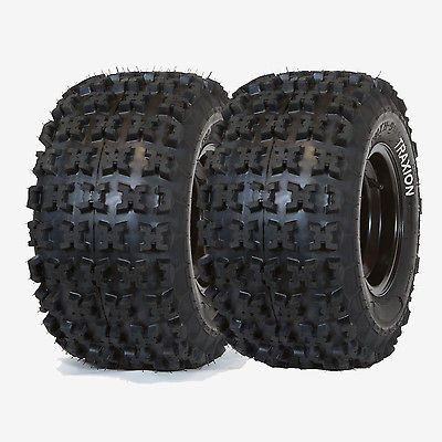 PAIR (2) TRAXION RACE X REAR TIRES 20x11 9 POLARIS PREDATOR OUTLAW 450 