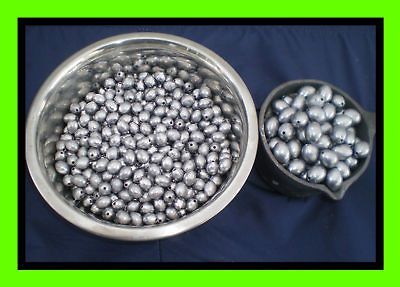 300 EGG SINKERS 1/2,3/8,1/4, OZ. 100 EACH, PLUS 50 #8 SWIVELS, FROM DO 