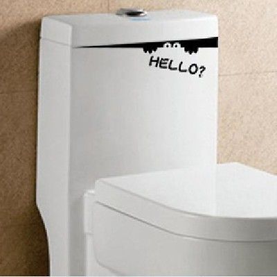 THE SEAT TOILET Decor Mural Art Wall Sticker Decal S057 (various 