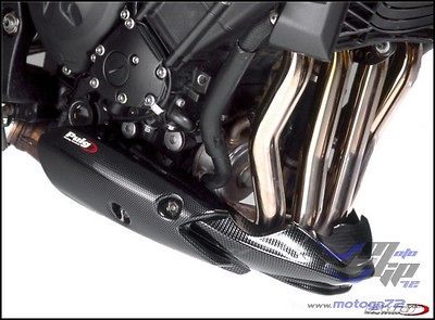 Puig belly pan spoiler YAMAHA FZ1/FZ1 FAZER 6 11 CARBON / Quilla