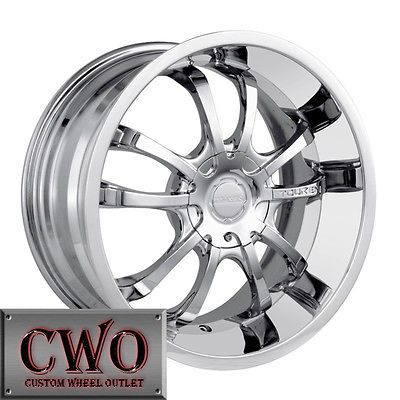 17 Chrome Touren TR5 Wheels Rims 5x100/5x114.3 5 Lug Jetta Altima 