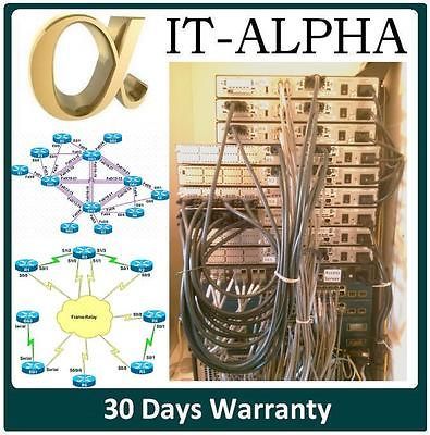 CISCO ADVANCED CCIE LAB INE (2610XM 2611XM 1841 3550 EMI 3560 2511 