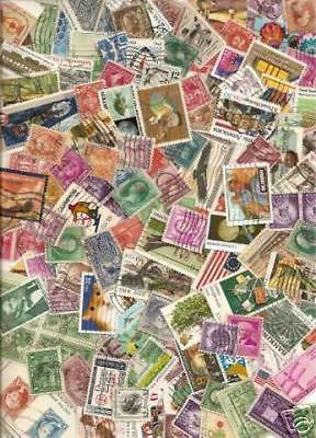 525 used u s stamps off paper from a lot