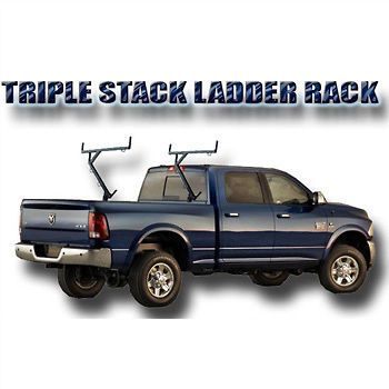 Newly listed STEEL UNIVERSAL PICKUP TRUCK THREE LADDER CONTRACTOR RACK