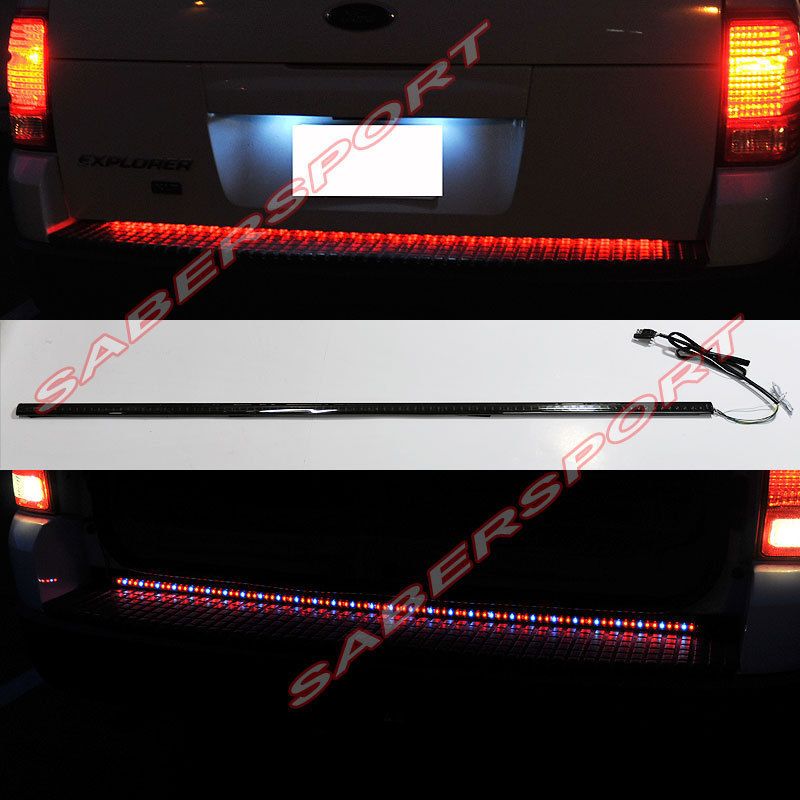 60 ALUMINUM TAILGATE LED LIGHT BAR w/ BRAKE SIGNAL REVERSE FOR TRUCK 