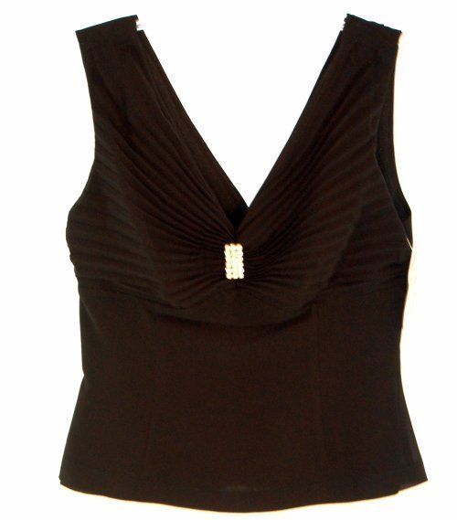 nwt new elegant joseph ribkoff black evening top 4