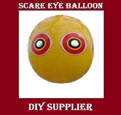 SCARE EYE BALLOON Visual Scarer Deterrent for Pest Birds Pigeons Crows