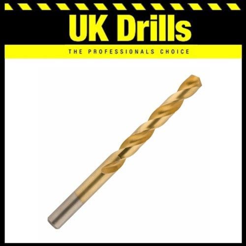 10 x hss fully ground titanium drills drill bits more