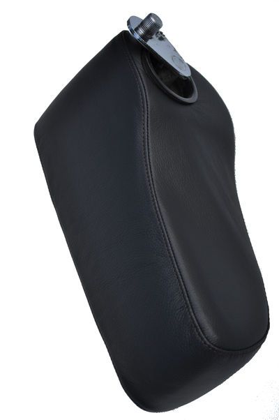 MERCEDES W123 W114 W115 W116 black stitching LEATHER ARMREST COVER