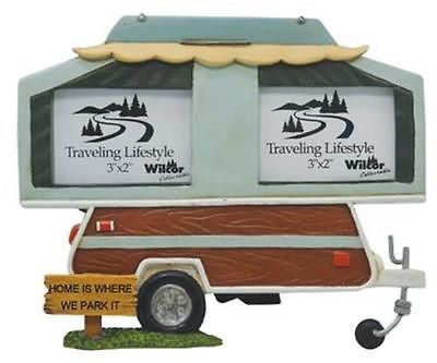 GREAT GIFT   POP UP CAMPER Picture Frame   like Jayco, Coleman 