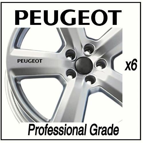 peugeot wheel decals 106 205 206 207 306 307 406