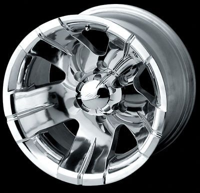 17 X 10 ION ALLOY SUBURBAN AVALANCHE SAVANA POLISHED WHEELS RIMS