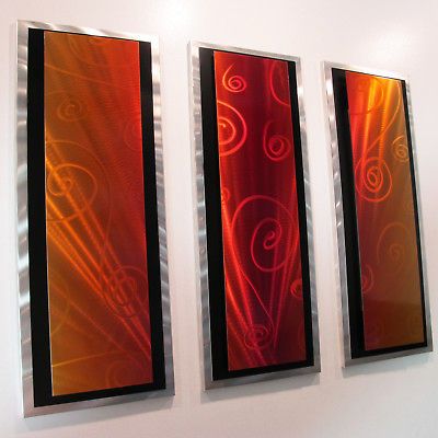 modern abstract metal wall art painting sculpture decor beautiful hand