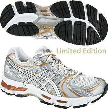 Ladies Asics Gel Kayano 18 Podium Structured & Support Running Shoes 